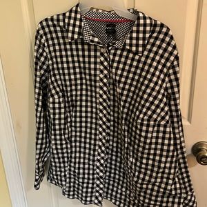 Talbots button down blouse